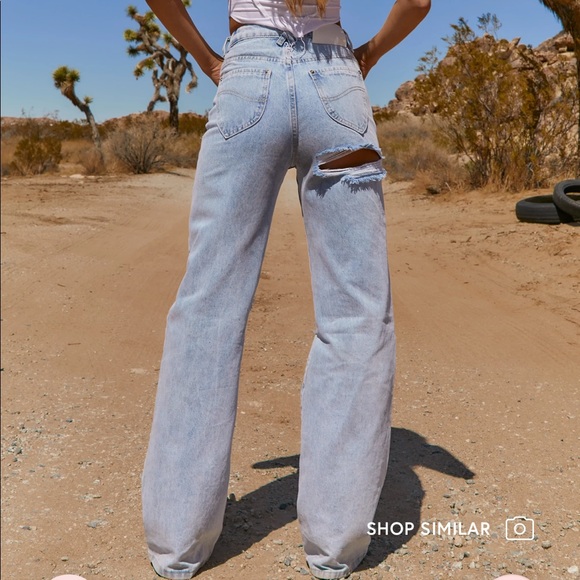 Oh Polly distressed jeans - Picture 4 of 4